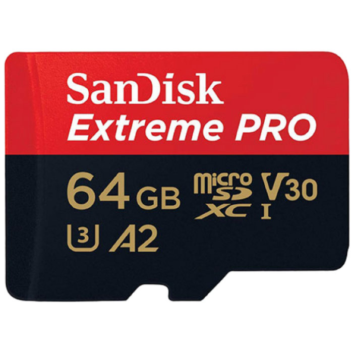 샌디스크 Extreme Pro microSDXC 정품 메모리, 64GB, 1개