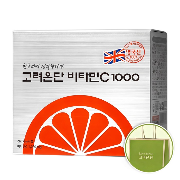 고려은단 비타민C 1000 쇼핑백, 180정, 1개