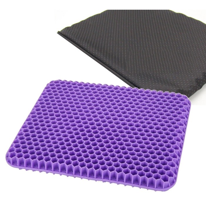 허니콤 방석  미끄럼 방지 커버