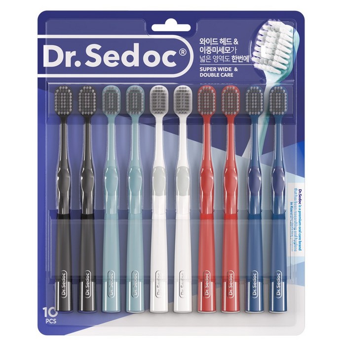 닥터세닥 슈퍼와이드 칫솔 5종