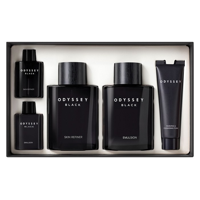 오딧세이 블랙 스페셜 남성 기초화장품세트