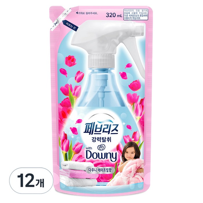 페브리즈 섬유탈취제 다우니 리필
