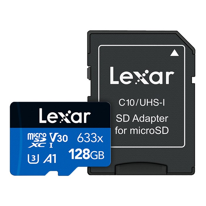 렉사 하이퍼포먼스 microSDXC 메모리카드 UHSI 633x