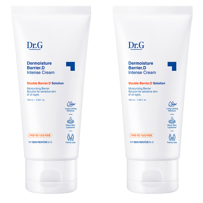 닥터지 더모이스처 배리어 D 인텐스 크림, 100ml, 2개