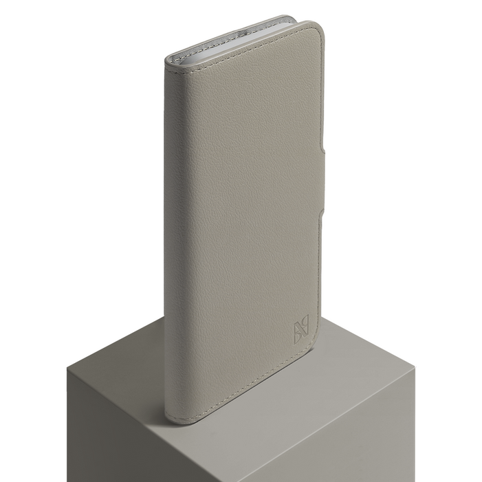 어썸디자인 수제 가죽 플랫 지갑 휴대폰 케이스