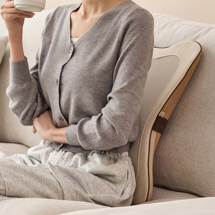 이노브엠 체어핏 무선 등허리 온열 마사지기 IAB100FN, IAB100FN, 베이지