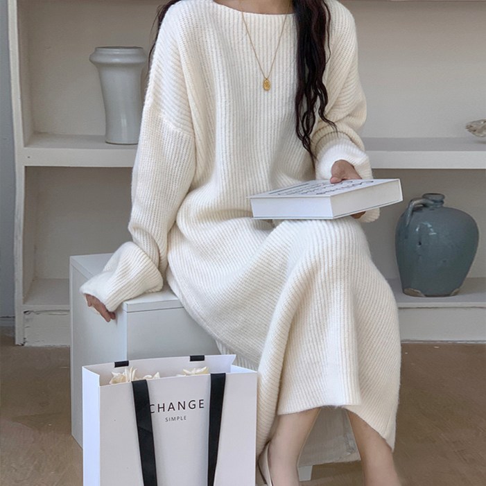 선빛 라포레 니트 롱 원피스