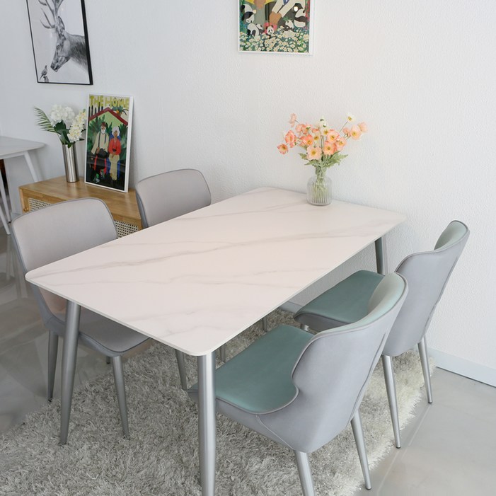 참갤러리 로아 1600 세라믹 식탁세트 6인용 방문설치