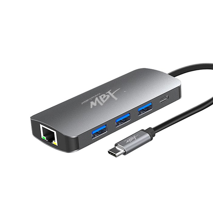 엠비에프 USB C타입 멀티 허브 아답타 MBFUC8IN1AC