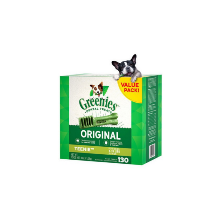 그리니즈 티니 밸류팩 1.02kg 130개입 / 강아지 치석 제거 껌 간식