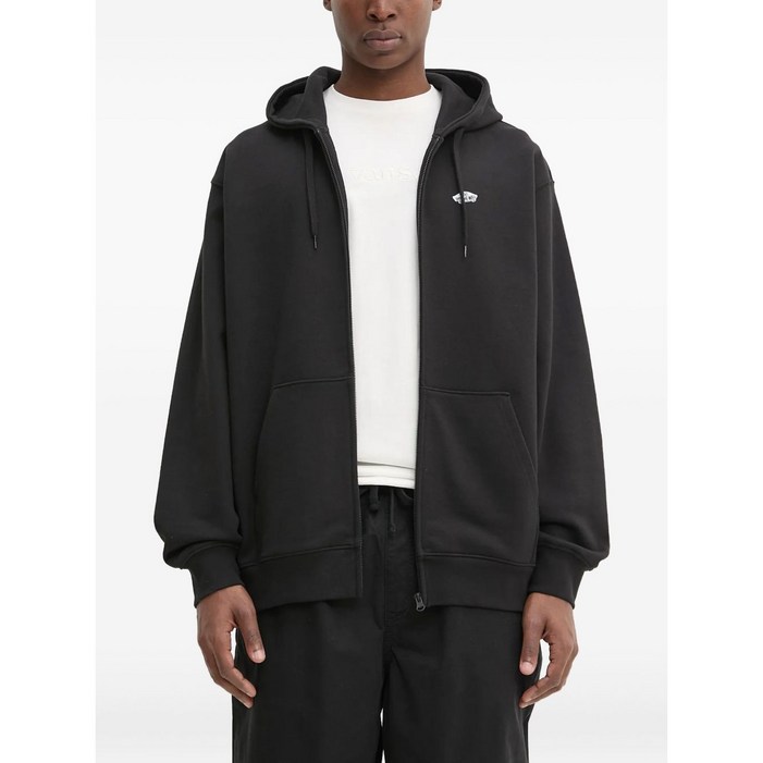 반스 로고 프린트 후드 집업