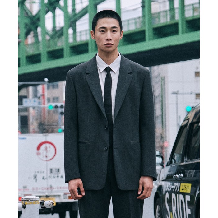 사방스판 오버핏 블레이저 셋업그레이 오버핏SEJWZ75SET