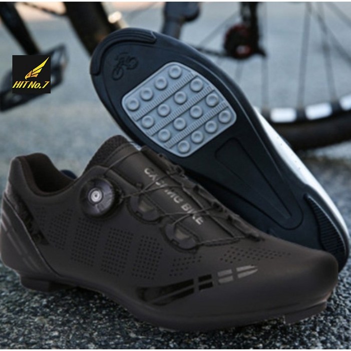 당일배송국내배송 HIT No.7 초경량 평페달 자전거신발 사이클 슈즈 로드 MTB S4