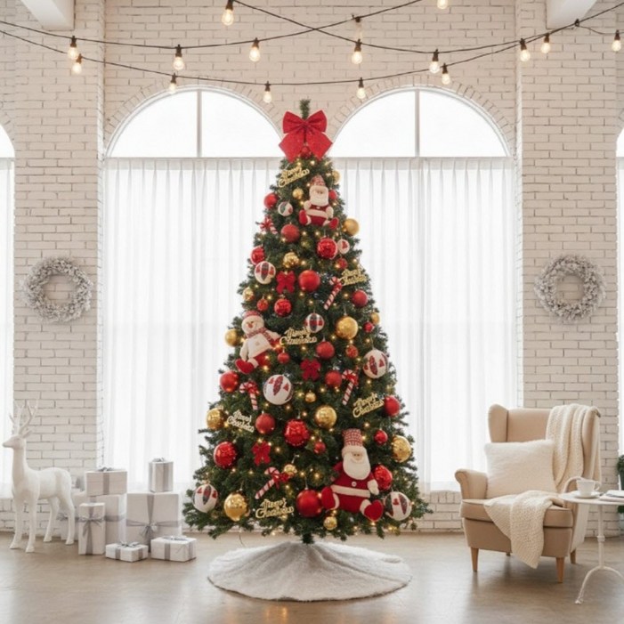 더킴스마켓 스카치트리세트 270 겨울장식