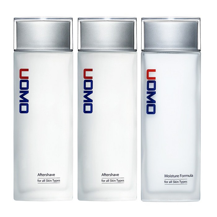 (무료배송) 워모 3종 기획 세트 남성화장품 / 스킨2개+로션1개