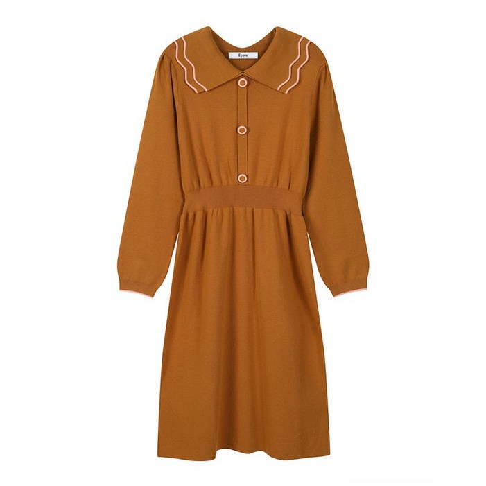 에꼴드파리 이중카라 니트원피스 PB2ZKOC030Z