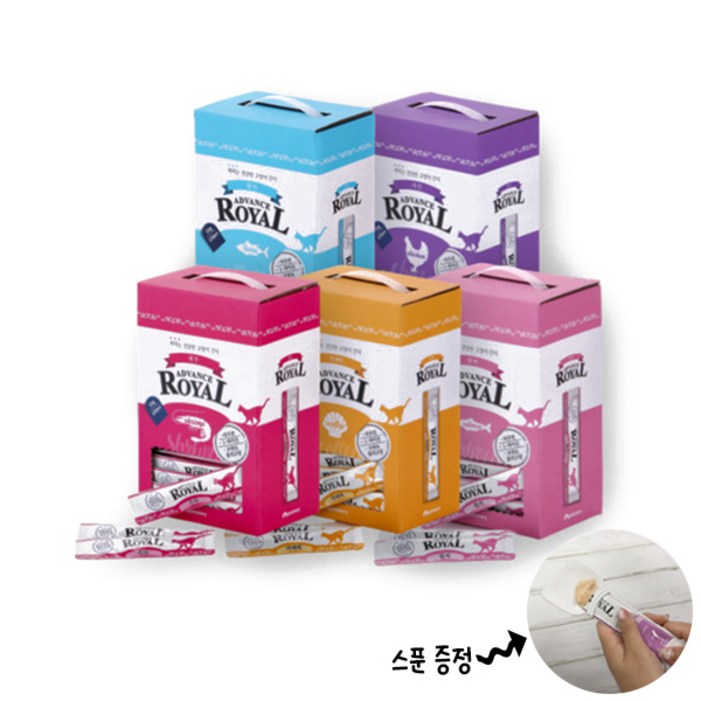 어드밴스 로얄 스틱 짜먹는 고양이간식 120P, 1개 어드밴스 로얄 스틱 짜먹는 고양이간식 120P, 1개