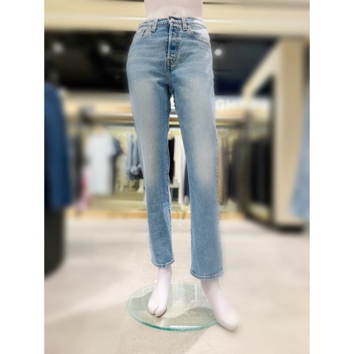 리바이스 여성 501 오리지널 일자핏 데님팬츠 12501-0415