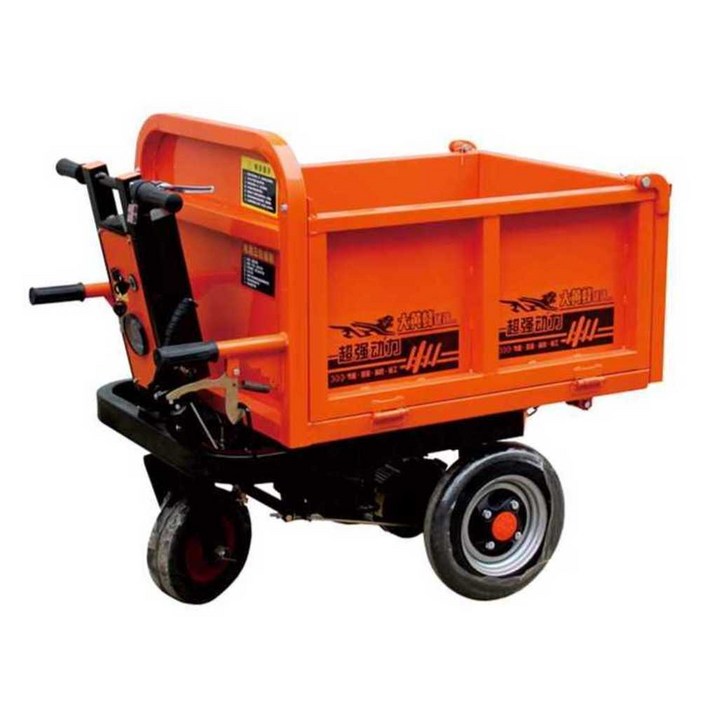 전동 운반차 화물 운송 덤프 트럭 건설 농업용 현장