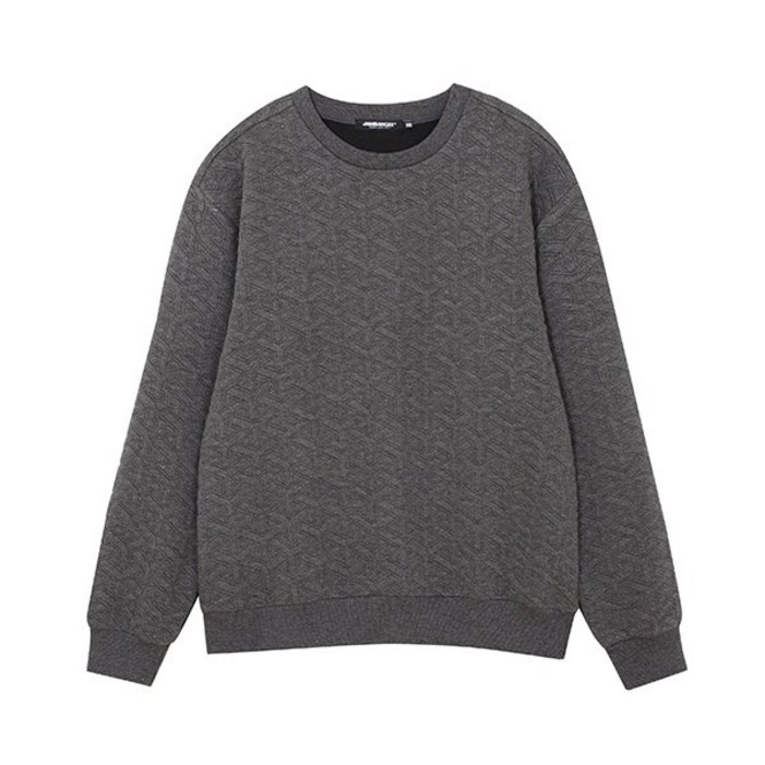 남성 자가드 조직변형 맨투맨AM4WTS803CG