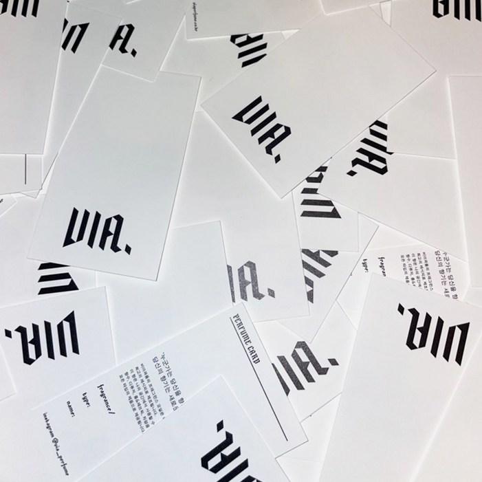 넥타린 블로썸 앤 허니 니치향수 시향지 비아퍼퓸