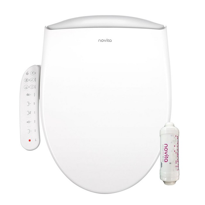 [노비타] 쾌정 건조 키즈 완전방수 IPX5 탈취가능 풀스테인레스노즐 비데 BD-N441H