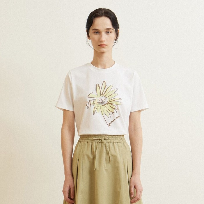 그래픽 반팔 티셔츠N252PWT333 723841