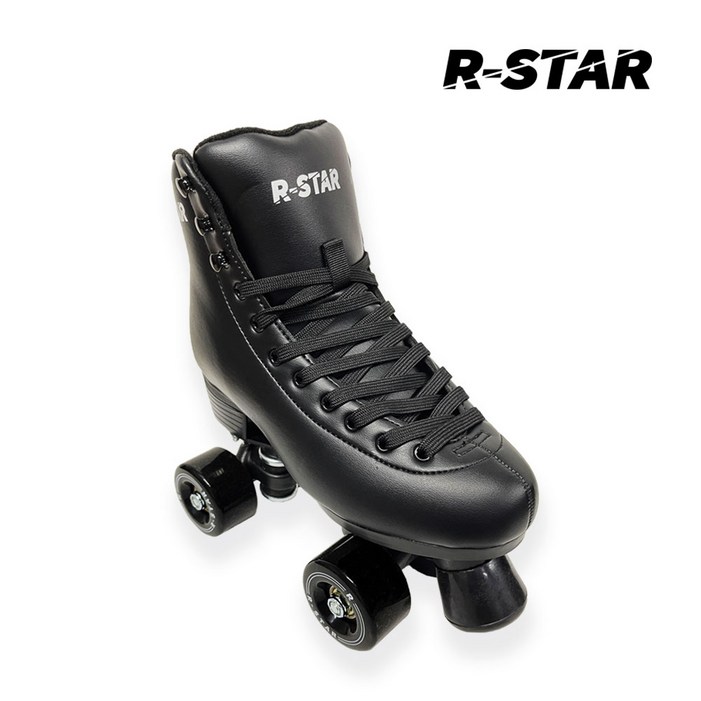 롤링스타 청소년 성인 더블랙 롤러스케이트 롤러장 롤러