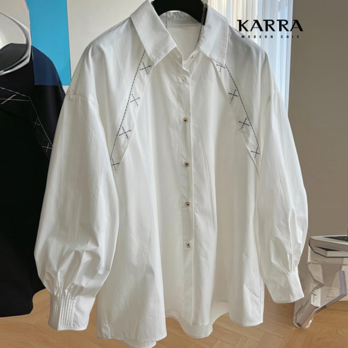 KARRA 레글런포인트스티치셔츠A4S0936