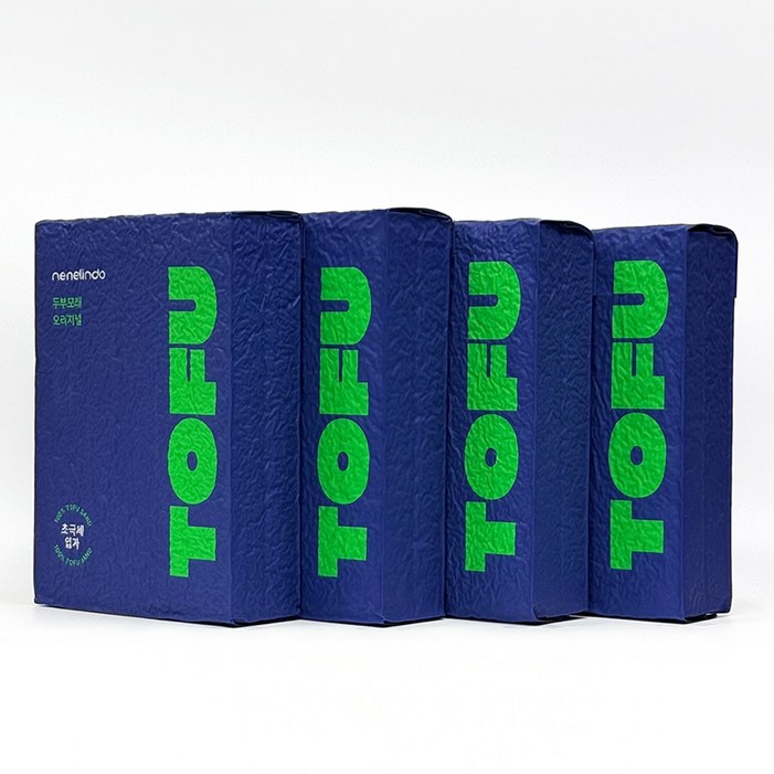 [네네린도] 고양이 두부모래 대용량 무색소 진공포장