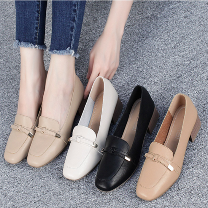 행텐 여성 푹신푹신 발편한 로퍼 단화 플랫슈즈 HT9521