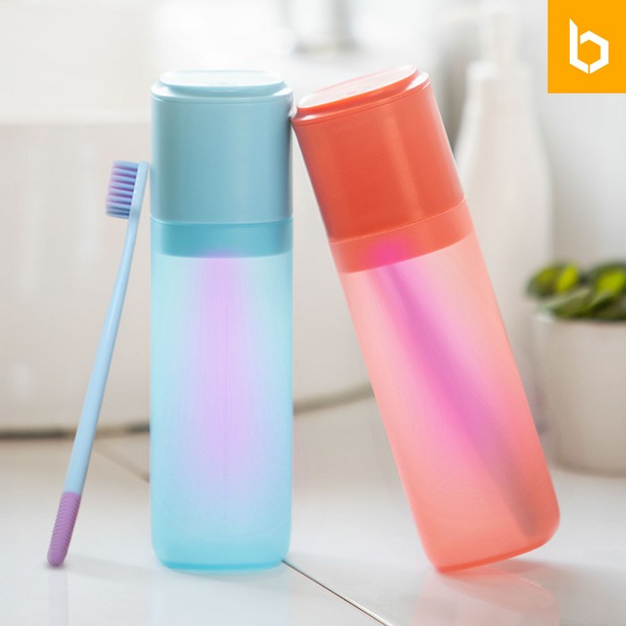 유즈비 UVC LED 여행용 휴대용 칫솔 살균기, 블루