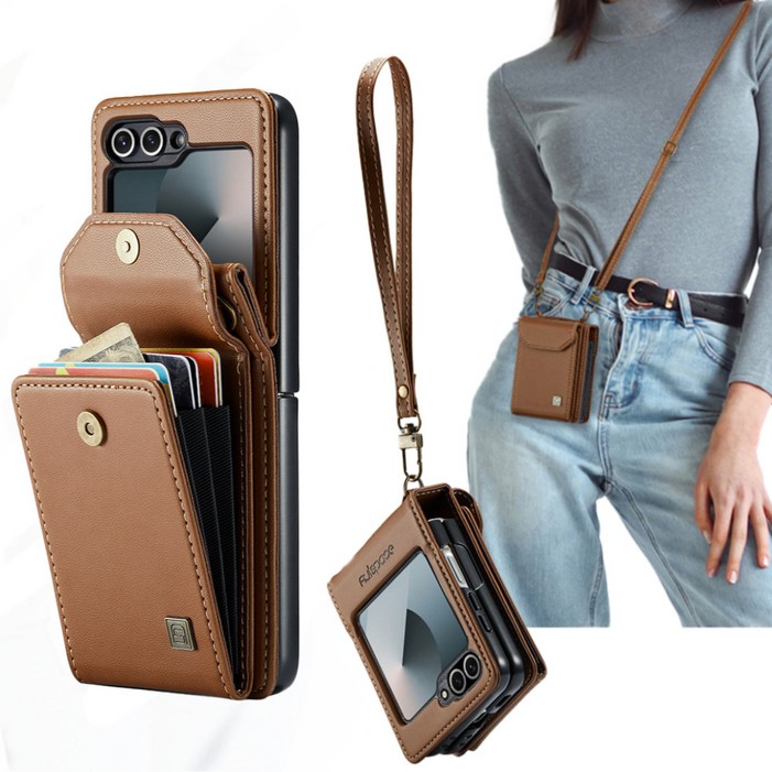 어노에즈 힌지보호 휴대폰 지갑 케이스