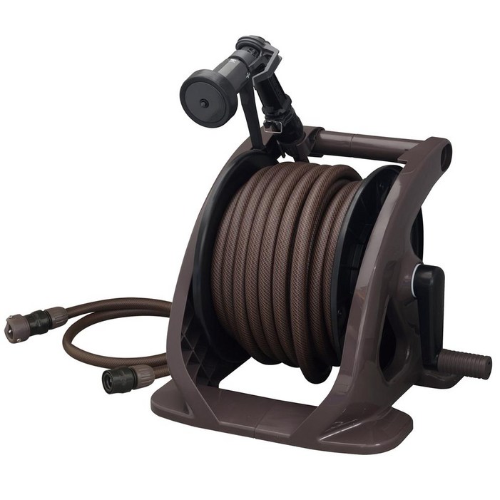 다카기 터프브라운 물 호스릴 20m, 1개, 브라운