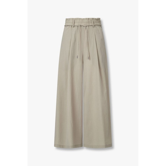 여름 GCUT *예약주문 7월30일 출고예정*[지컷25S/S]벨티드 밴딩 와이드 팬츠(7255230103)