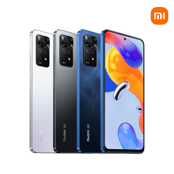 [국내정식판] 샤오미 홍미노트11 프로 5G/LTE 자급제 공기계 자급제 [6RAM+128GB] 사은품증정- 투명케이스