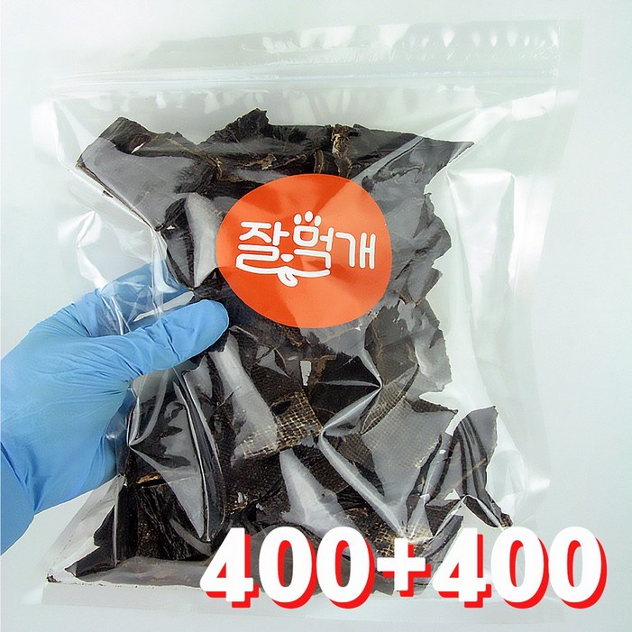 [잘먹개] 강아지 수제간식 대용량, 국내산 한우소간