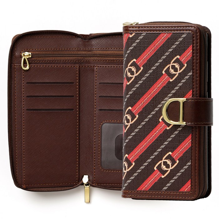 아티움 갤럭시 S22 플러스 벨루체 지퍼 다이어리 휴대폰 케이스