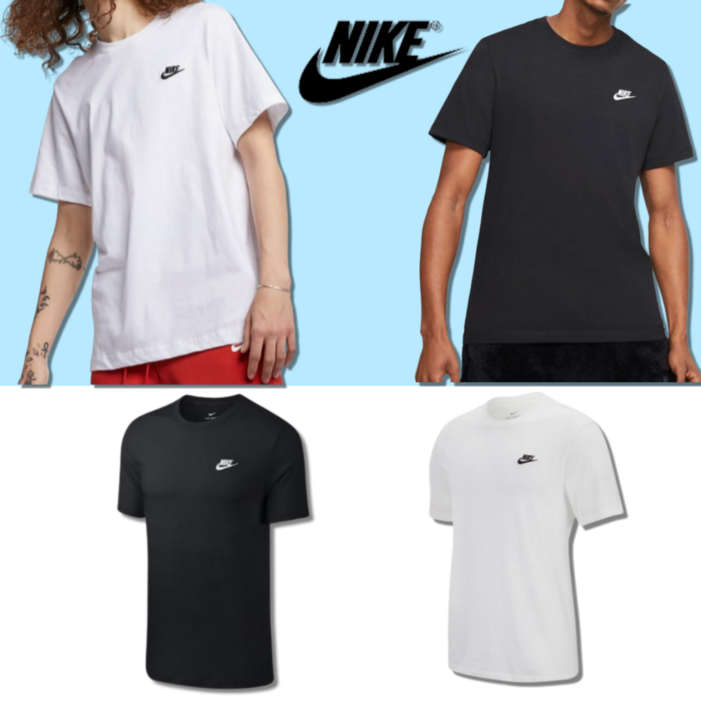 [100%정품/빠른출고] 나이키 남여공용 이너 반팔티 면반팔티 데일리반팔
