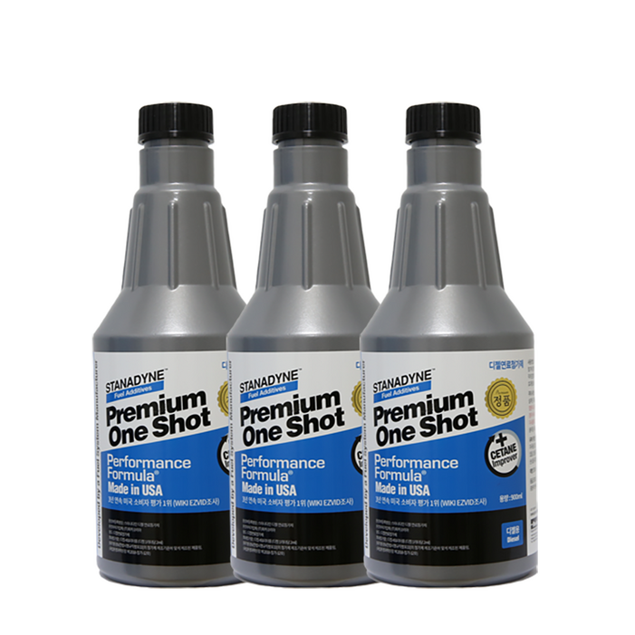 스타나다인 디젤 연료첨가제 900ml 대용량, 3개, 디젤경유