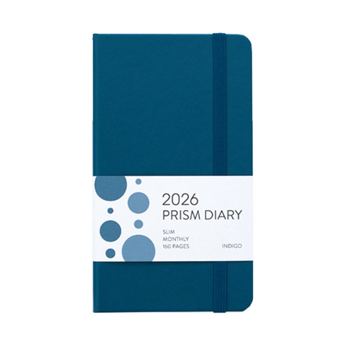 2026 프리즘 슬림 먼슬리 다이어리