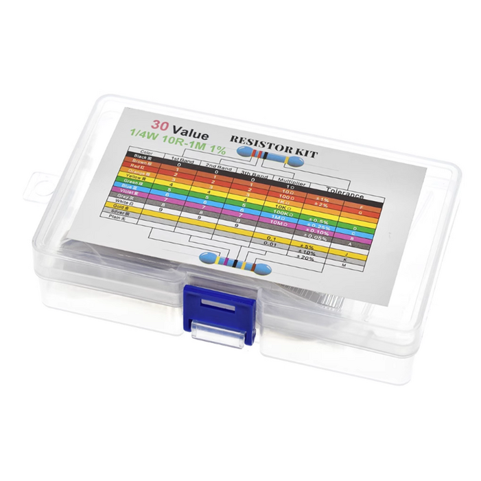 막대저항 키트 30종 1 14W 플라스틱 박스형