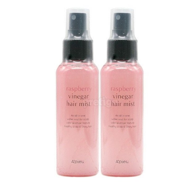 어퓨 라즈베리 식초 헤어 미스트 105ml105ml 약산성, 2개, 105ml