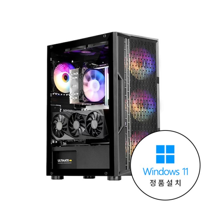 지티컴 GTA75F46TZH 고성능 게이밍 본체 라이젠5 7500F RTX 4060 Ti 8GB 윈도우11 Home RAM 16GB SSD 500GB, 단일색상, 16GB, 512GB, WIN11 Home, GTA75F46TZH 지티컴 GTA75F46TZH 고성능 게이밍 본체 라이젠5 7500F RTX 4060 Ti 8GB 윈도우11 Home RAM 16GB SSD 500GB, 단일색상, 16GB, 512GB, WIN11 Home, GTA75F46TZH