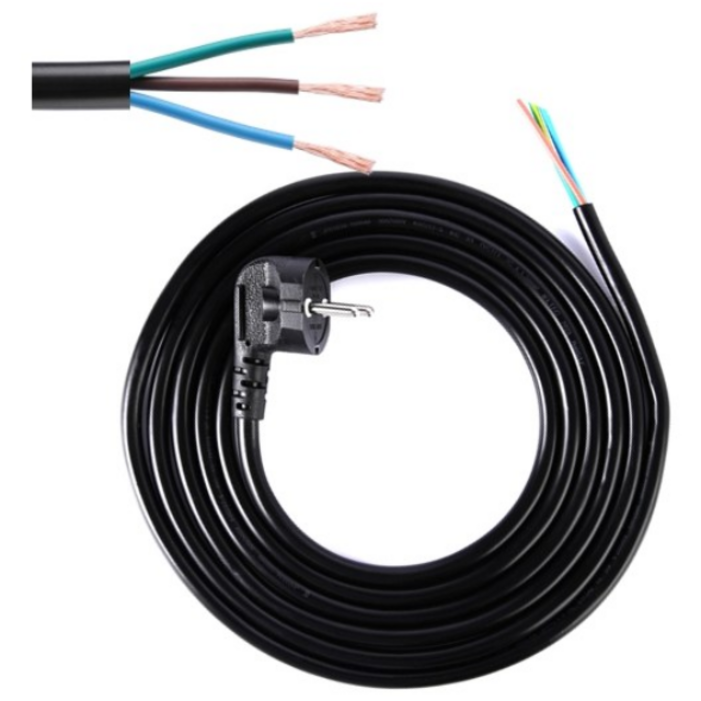 LED앤샵 전기코드선 전선 전기선 접지케이블 전원코드선 전선코드 1.5SQX3C (3M,5M) 220V 전기코드 파워코드 전원선 측면접지선 코드선 백색,회색