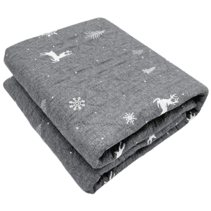 내일도착 한일의료기 탄소 전기요 전기매트 국내생산 워셔블 눈꽃사슴 온열매트