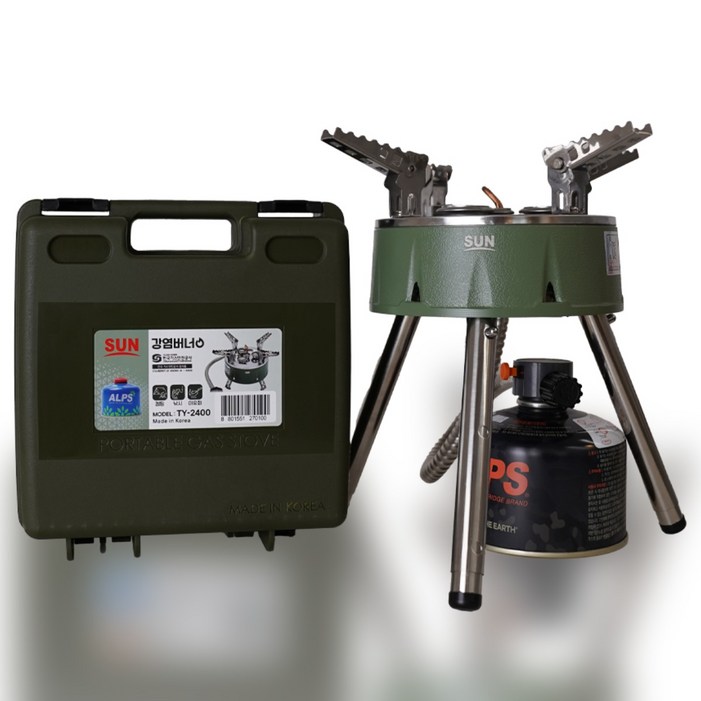 썬연료 초고화력 그리들버너 캠핑 이소 가스 강염버너 TY2400