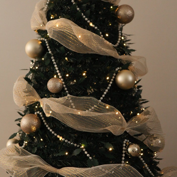 내일공간 프리미엄 원터치트리 접이식트리 간편트리 3초트리 트리풀세트 150cm, 180cm, 210cm