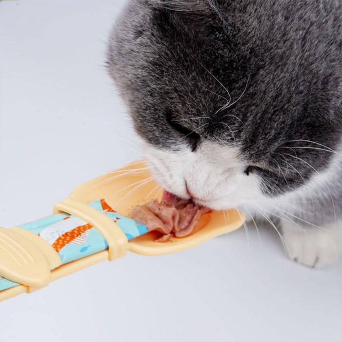 고양이 반려묘 츄르 짜개, 1개, 그린