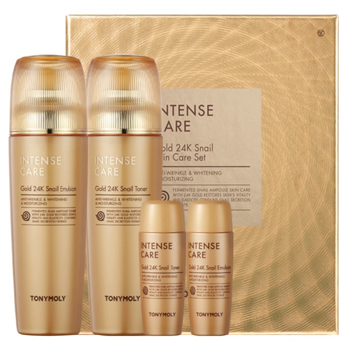 토니모리 인텐스케어 골드 24K 스네일 2종 세트, 1세트